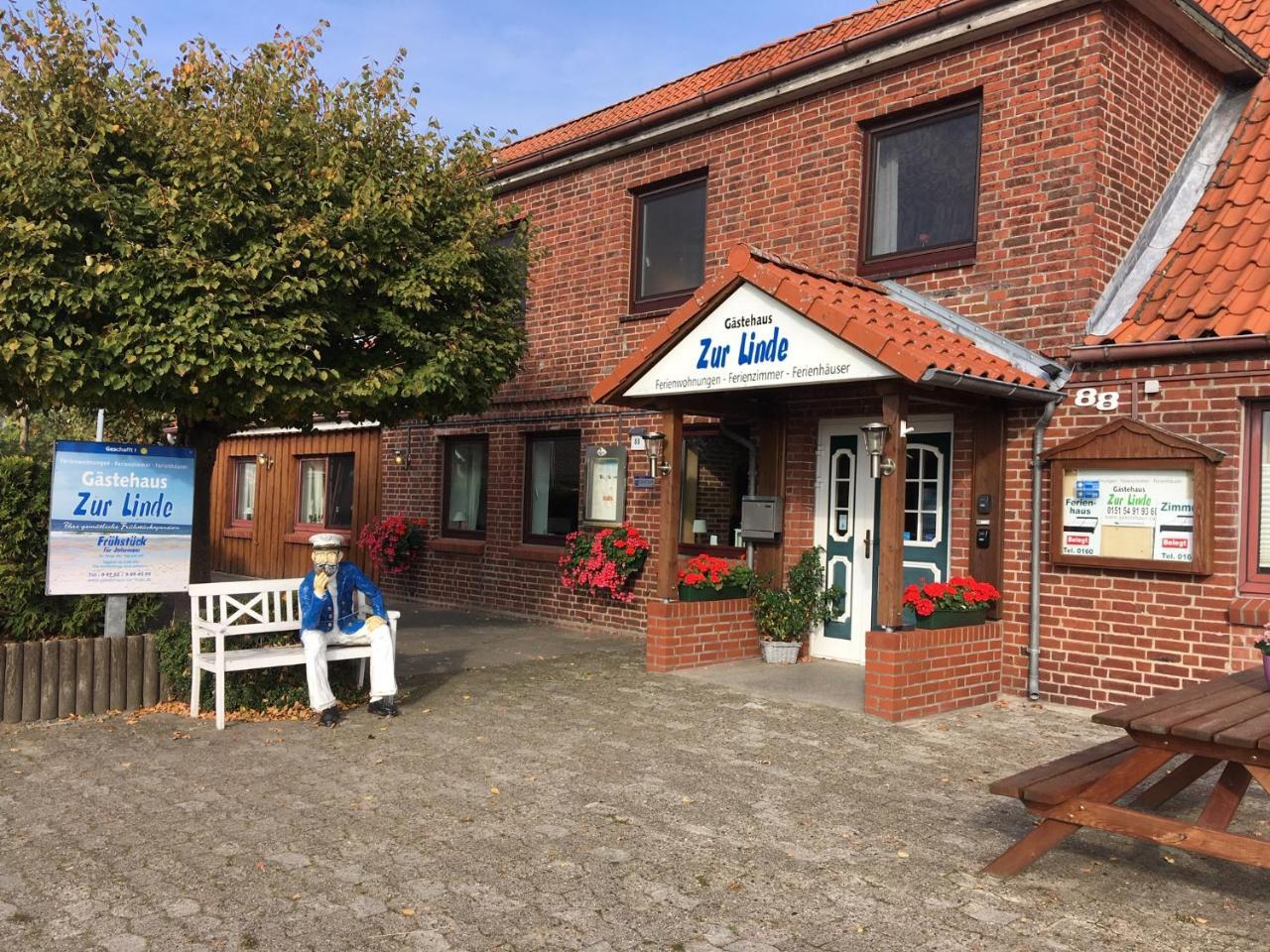 Gaestehaus Zur Linde Otterndorf Exterior photo